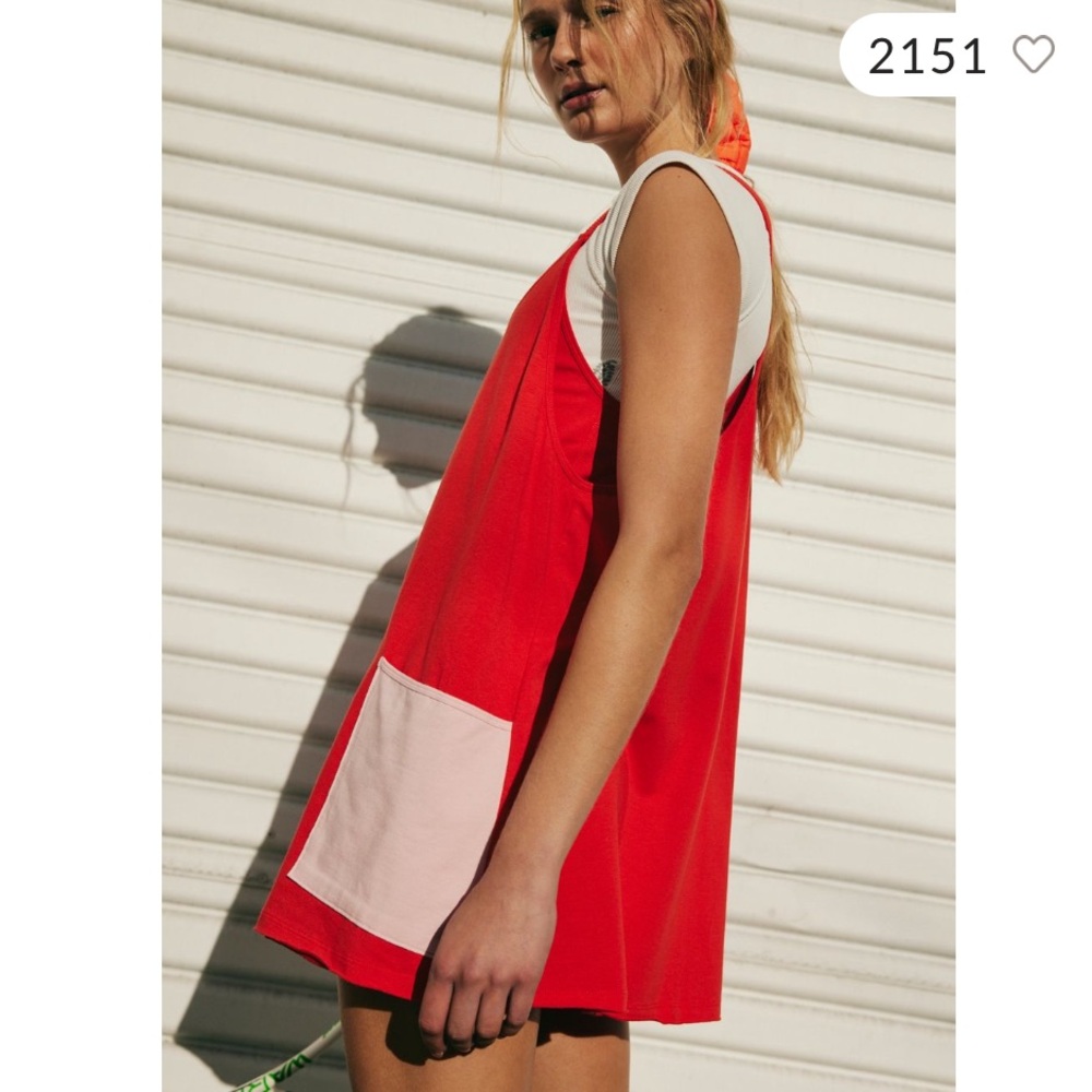 FP hotshot mini colorblock romper